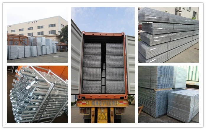 Hot DIP Galvanized Compound Bar Grating Steel Floor Grating with Checkered Plate for Catwalk