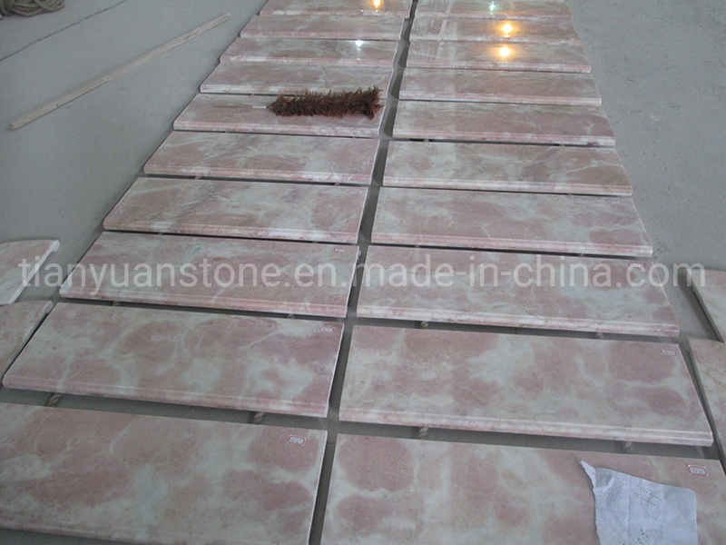 Natural Cream Marble Stone Stairs/Step/Step&Riser/Treads for Construction Decoration