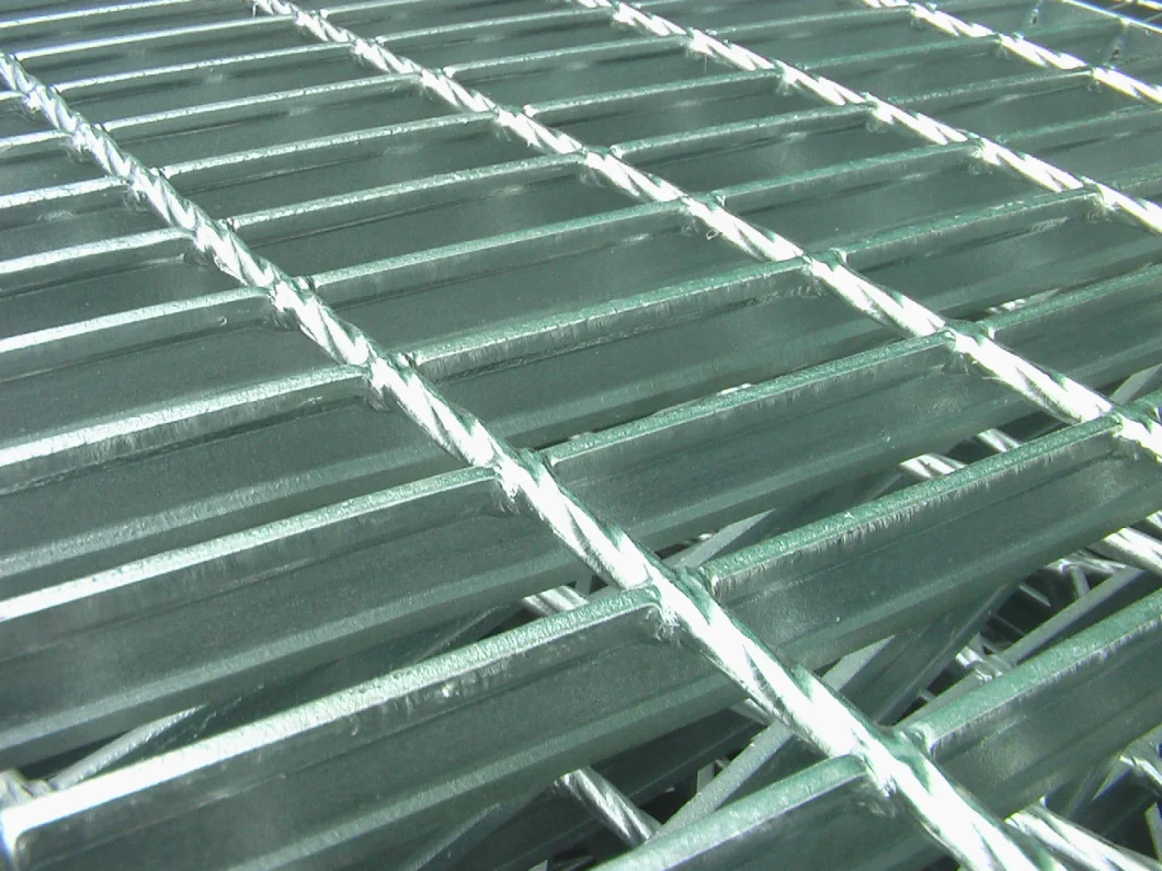 Galvanised Steel Grating Stair Tread