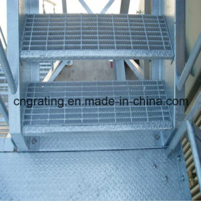 Ступеньки из горячеоцинкованной стальной сетки в Китае
